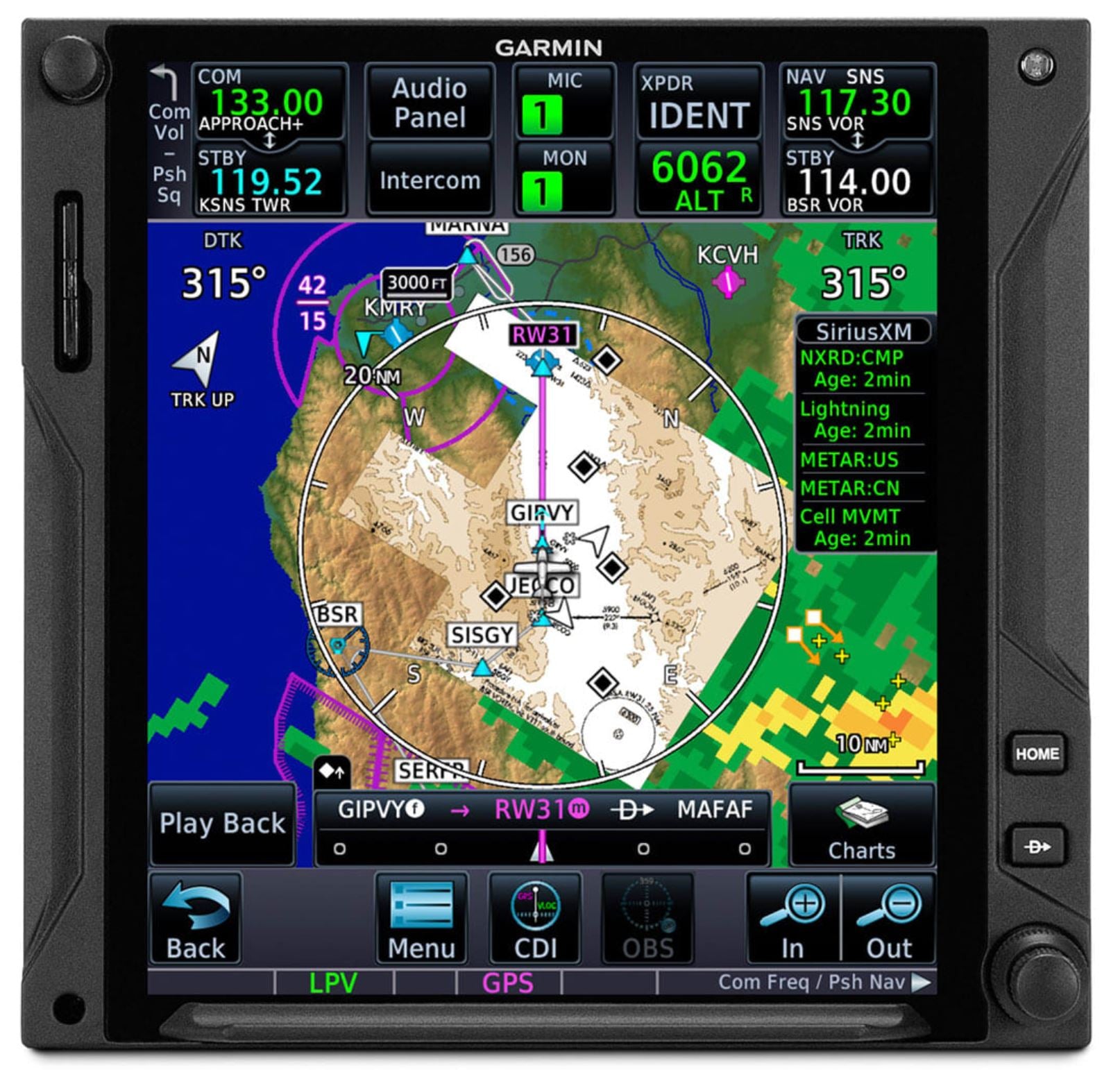 GARMIN GTN 750Xi GPS/NAV/COMM/MFD - 010-02002-05