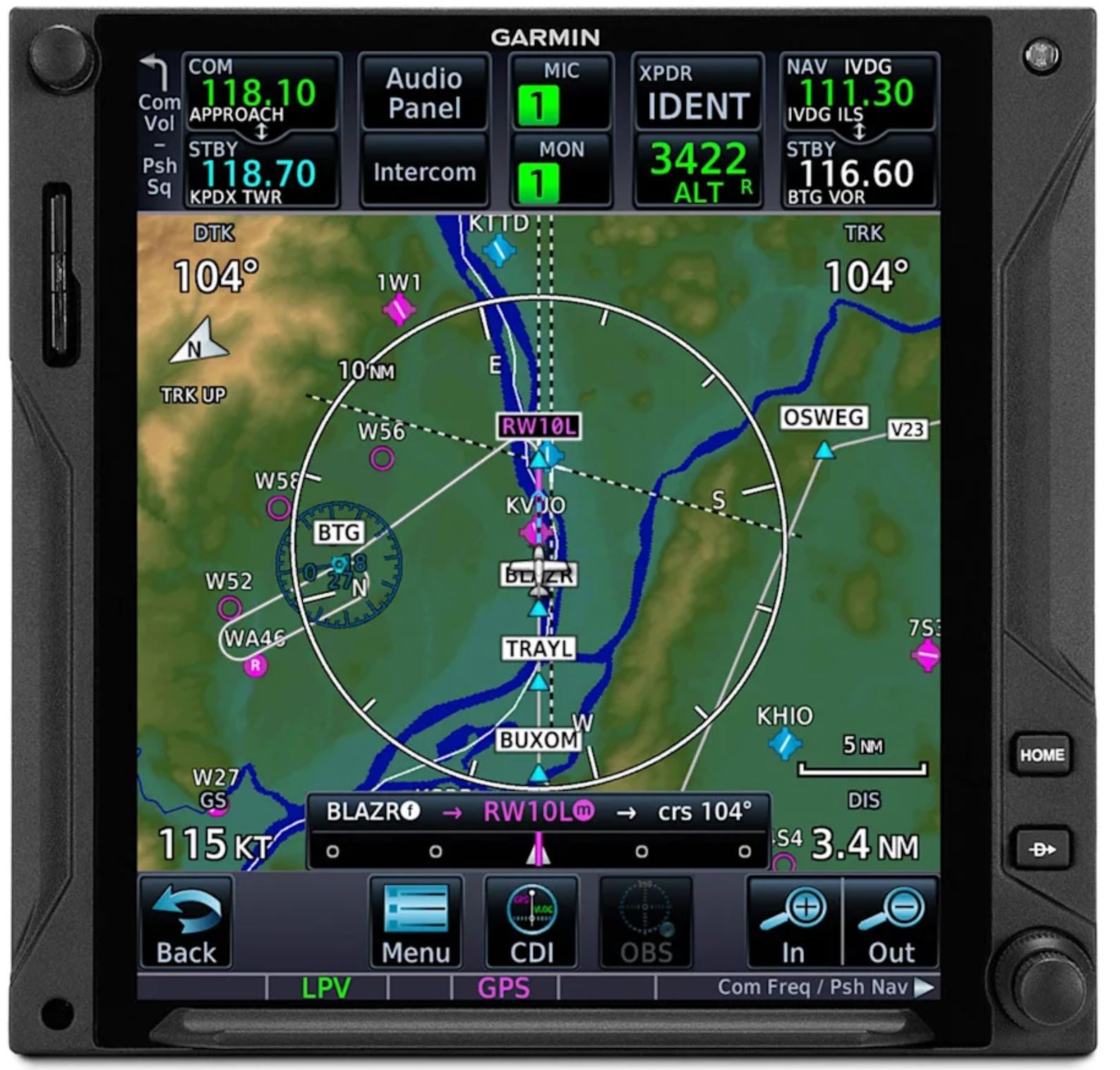 GARMIN GTN 750Xi GPS/NAV/COMM/MFD - 010-02002-05